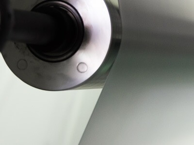Embossed PE film